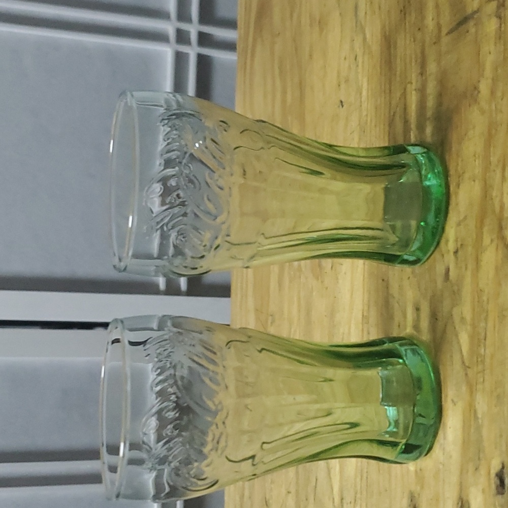 Vintage Classic Coca Cola Glasses